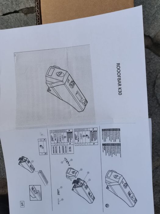 Bare transversale aluminiu universale