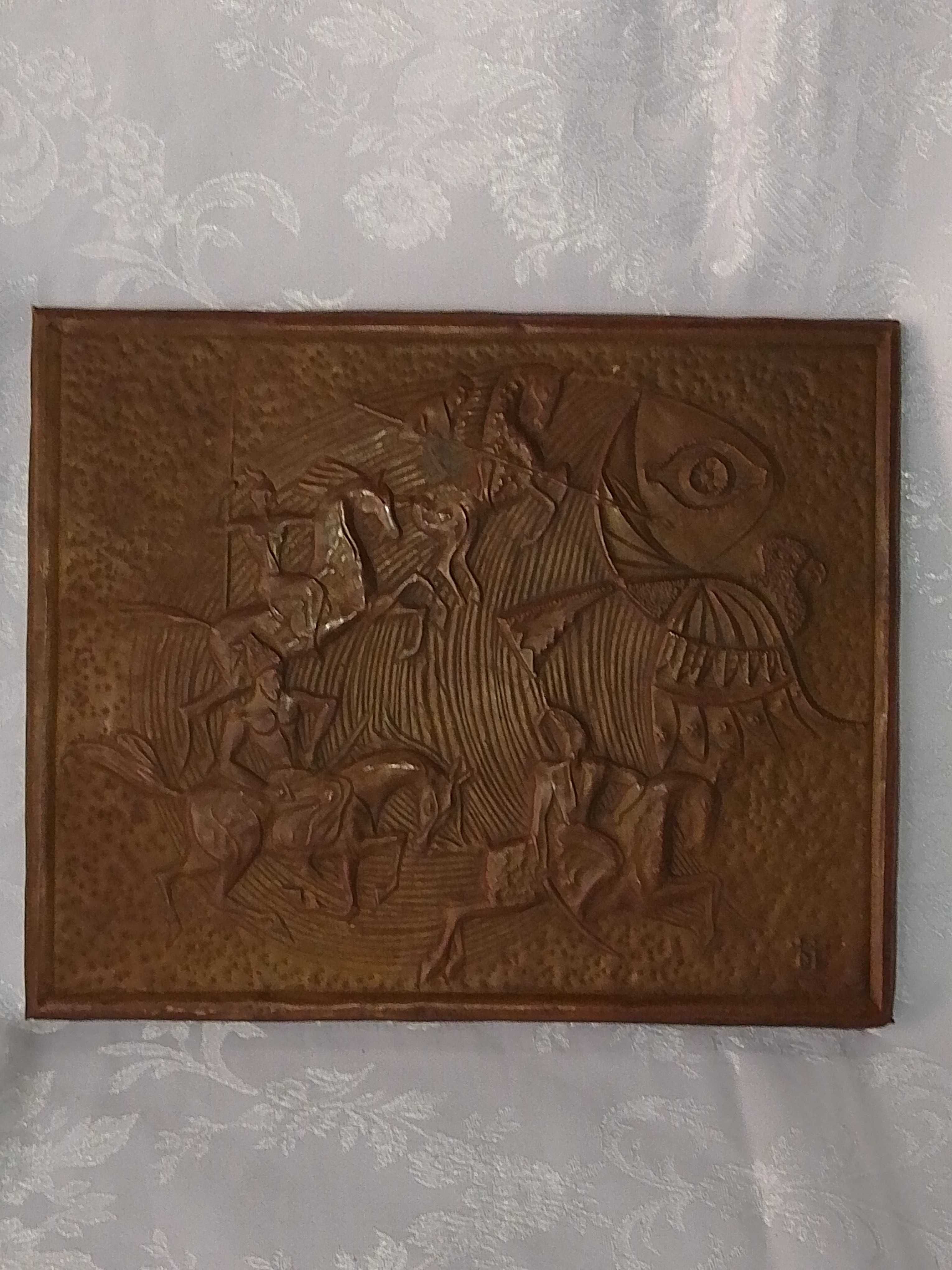 Руска Медна  Картина , Медно Пано  - Войни , Конници