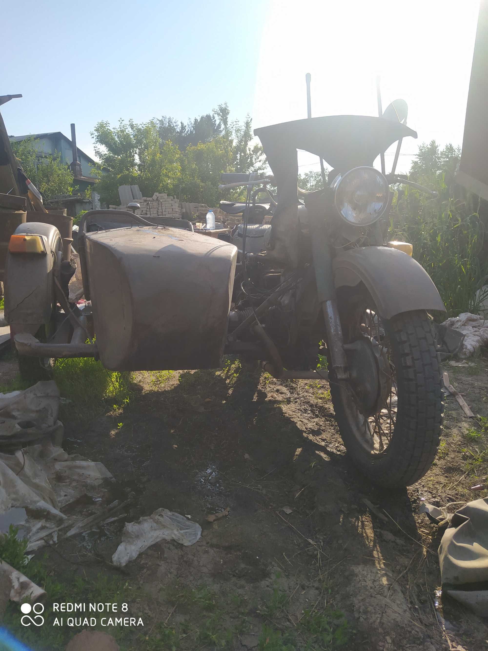 Мотоцикл Урал М72
