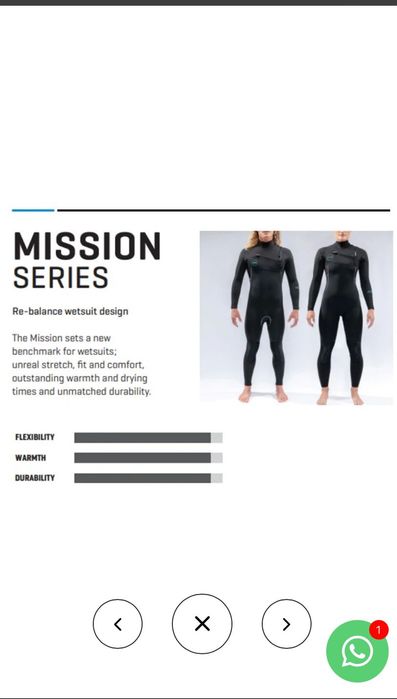 Неопрен за Кайт/Уинд/Уинг/Сърф Dakine Mission CZ 5/4/3 Size L Нов