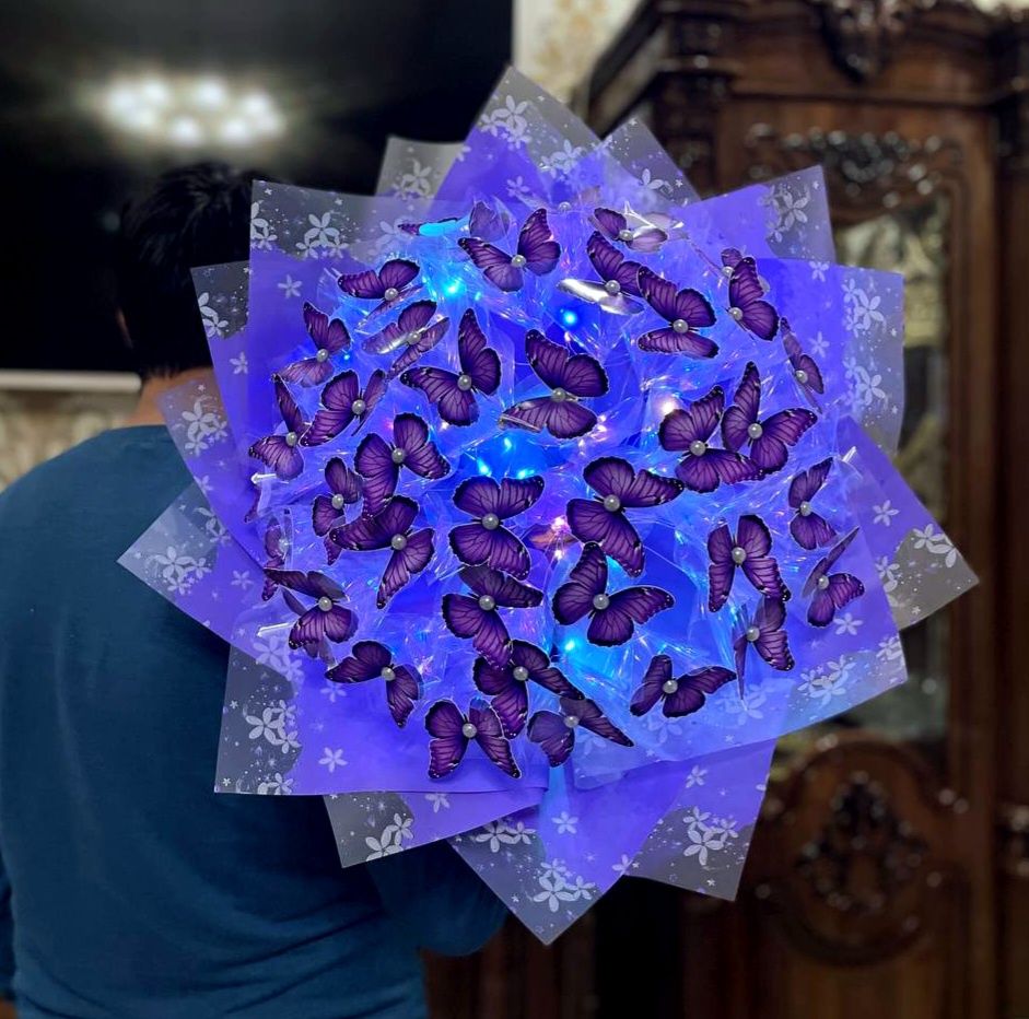 Букет из бабочек
