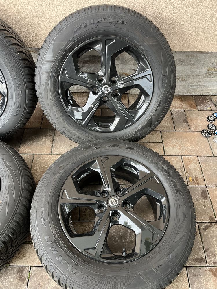 Jante 5x114,3 originale Nissan X-Trail Anvelope 225 65 17