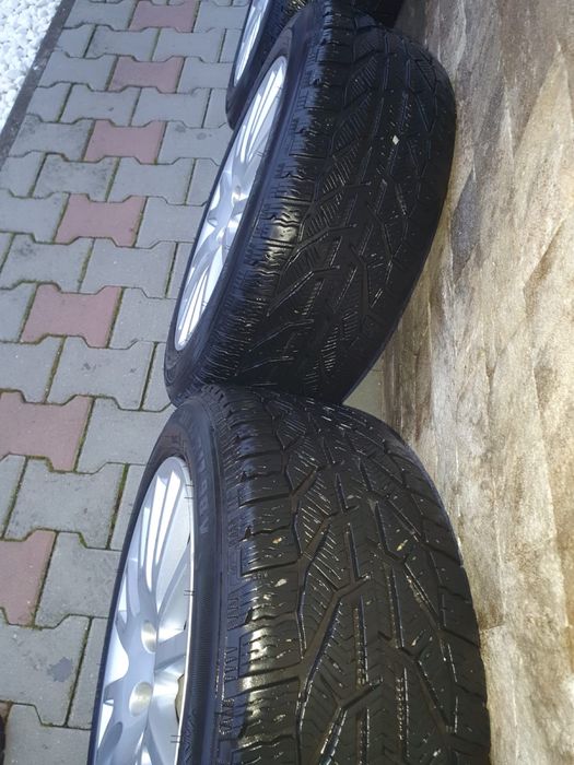 Jante originale Audi A6 ,cauciucuri de iarna 225/50/R17