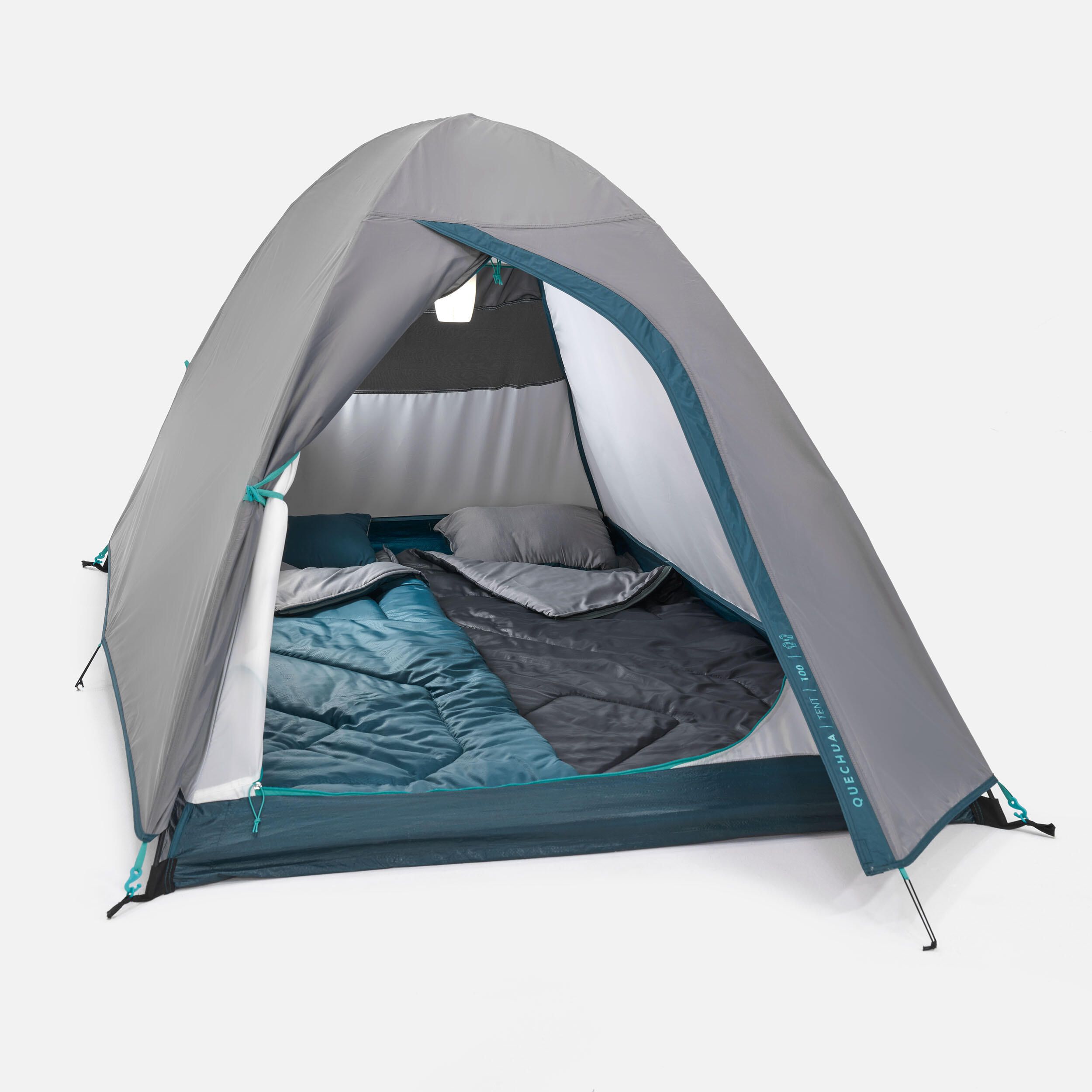 Cort Camping Mh100 2 Persoane - No - produs resigilat (nou) Decathlon