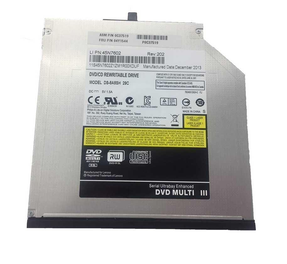 DVD DS-8A8SH, Lenovo, DVD Multi III, 12.7 mm