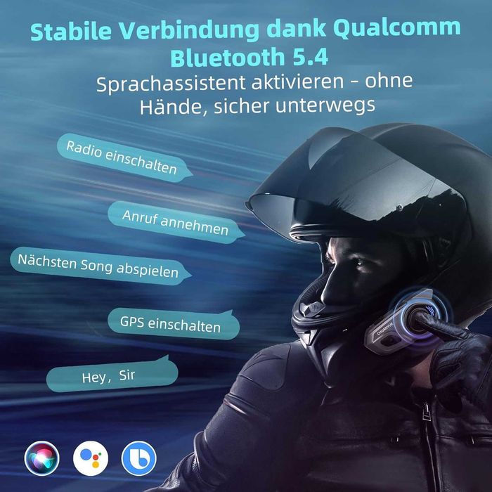Casti Bluetooth pentru motocicleta