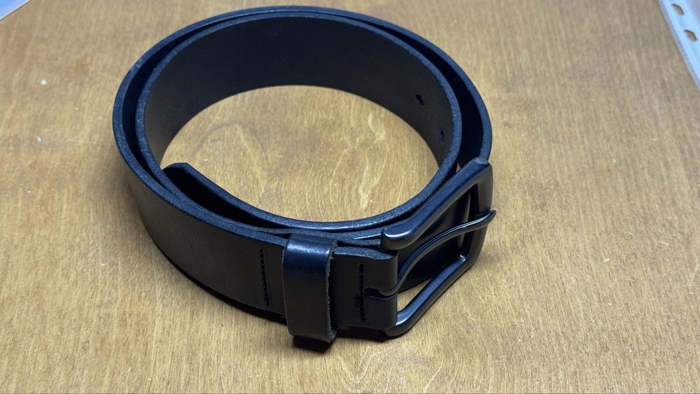 Ремень black quail кожаный