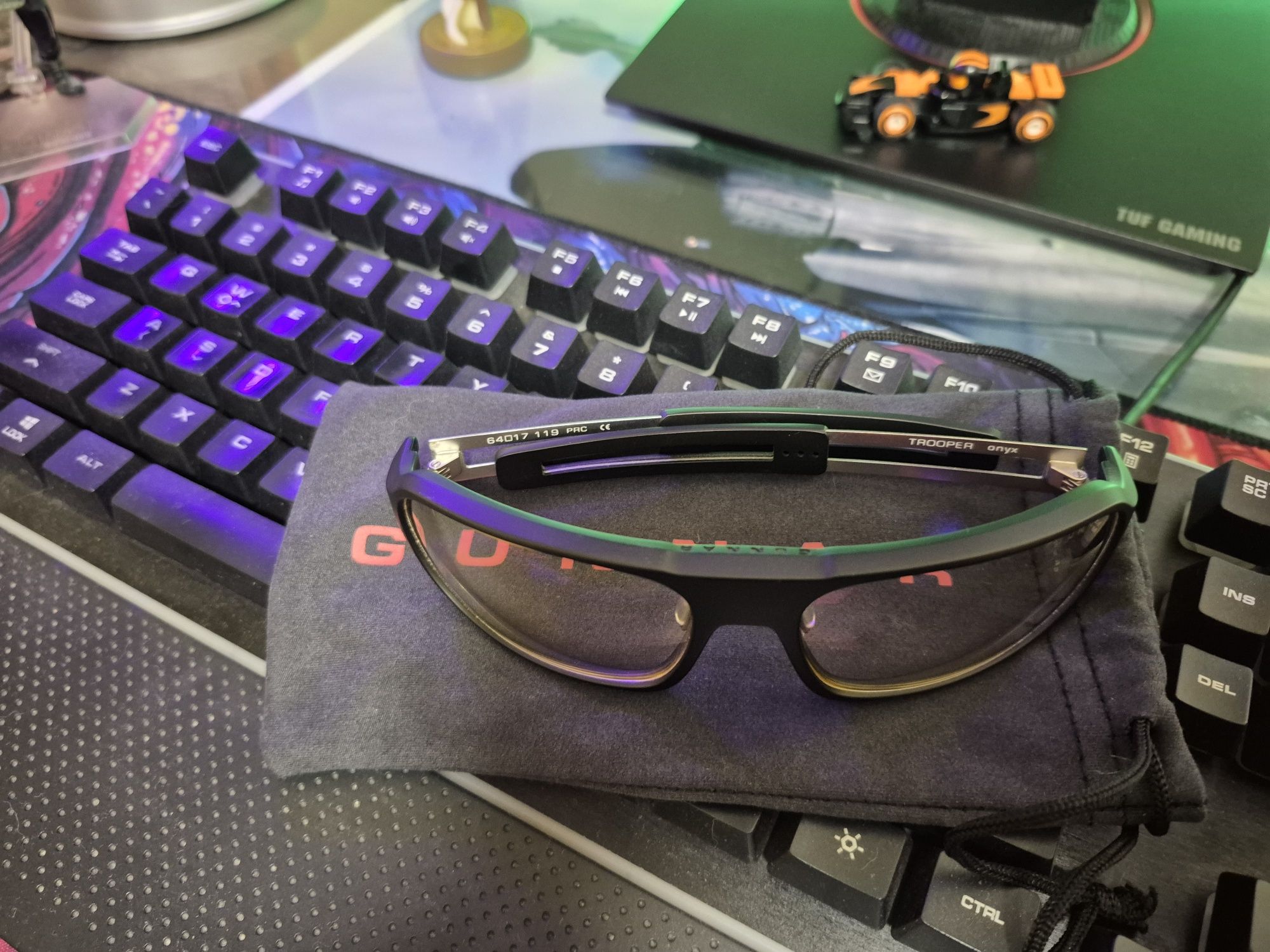 Геймърски очила Gunnar Trooper Onyx - GUN-TRO-00101