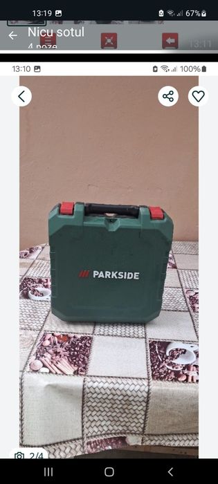 Vind  bormasina parkiside nouă