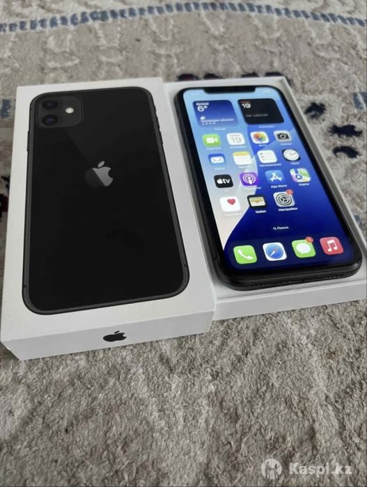 Айфон 11 128гб в идеальном состоянии Каспи ред