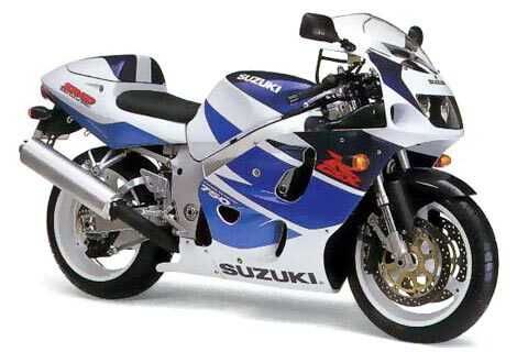 Стикери Сузуки GSXR 750 Srad 1996г.-1999г. Suzuki лепенки срад 1998