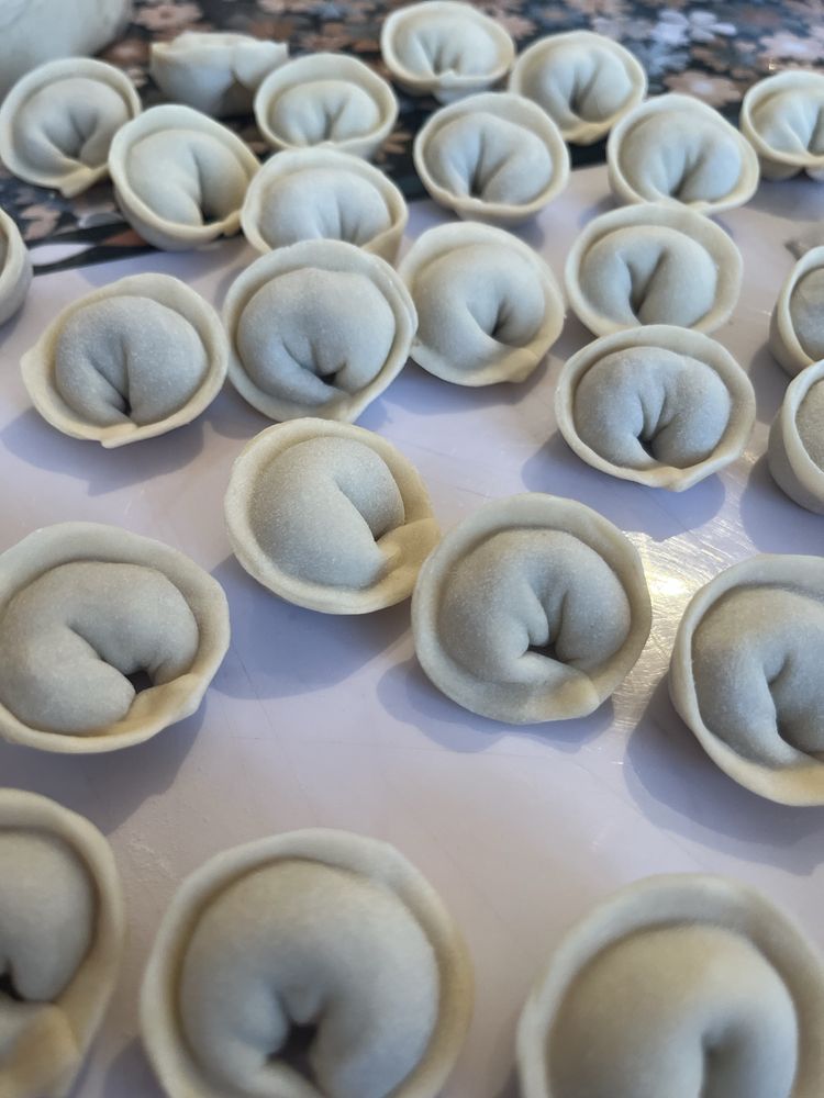 Пельмени из чистого мясо