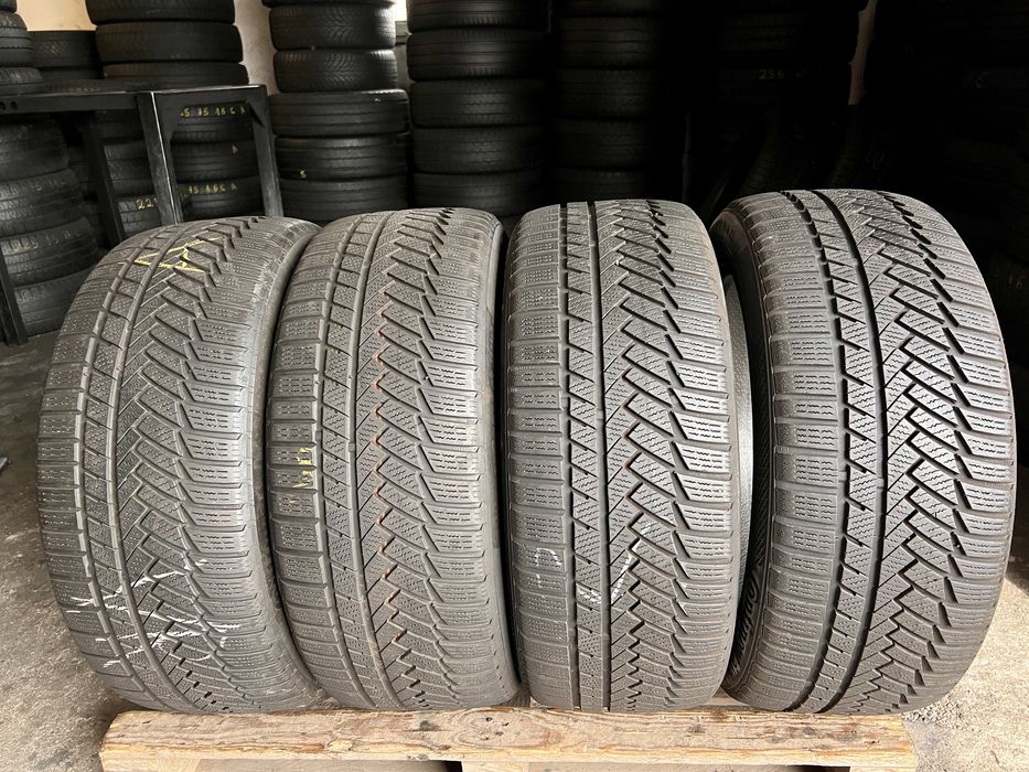 4 anvelope iarna 245/45/18 , Continental , RunFlat , 5-6 mm !