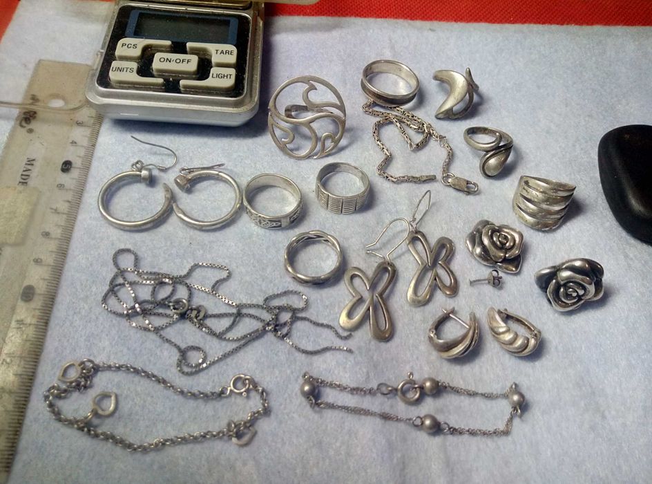 Лот СРЕБЪРНИ БИЖУТА Сребро 925 Може и На Бройка По Договаряне