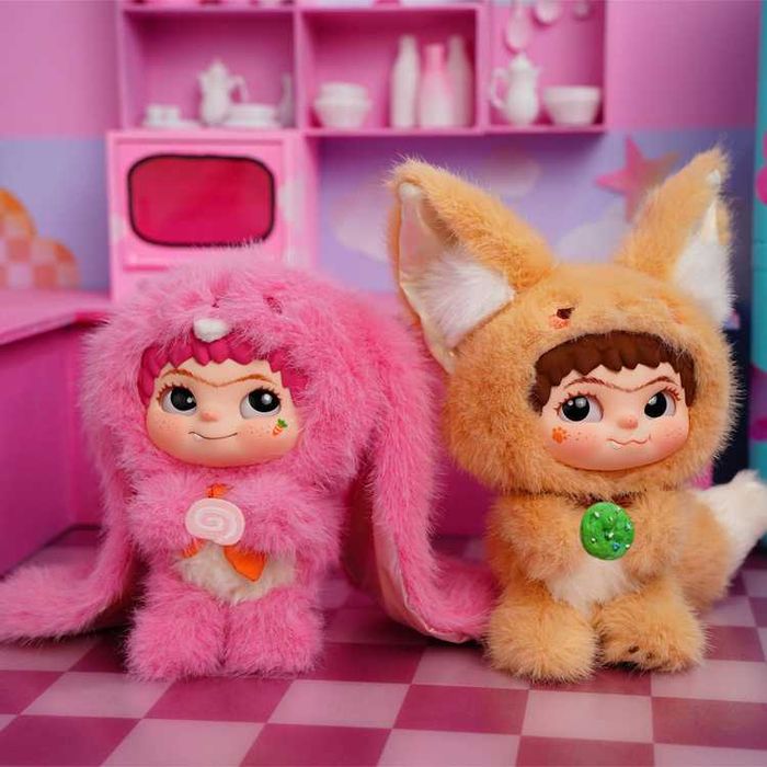 Jucarie plus, breloc pentru ghiozdan, geanta si chei,pufos si dragalas