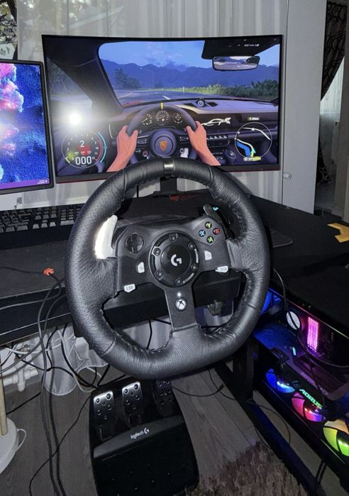 Volan gaming Logitech g920 pentru Pc si console, in stare perfecta