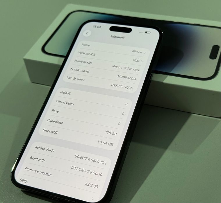 iPhone 14 Pro Max 128GB Space Black