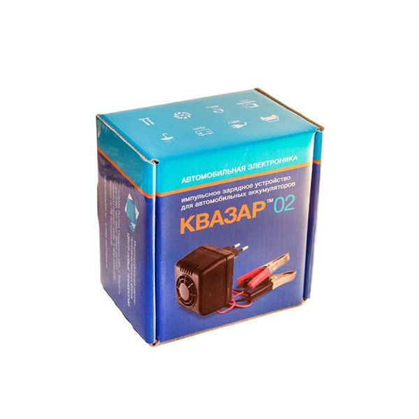 Зарядное устройство для автомобильного аккумулятора Квазар 02 Россия