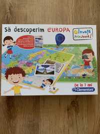 Vand puzzle cu Harta Europei și capitale