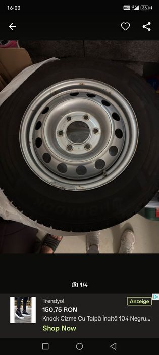 jante 6x139.7 r16. cu anvelope 215.70.r16c.iarna. 5x108 r17  235 55 17