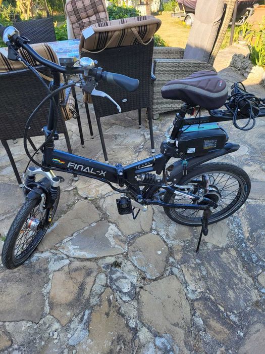 Електрически велосипед Final-X, 7 скорости, сгъваем