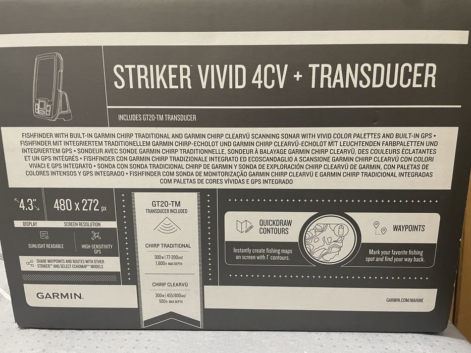 Garmin vivid 4cv ,77/200hz