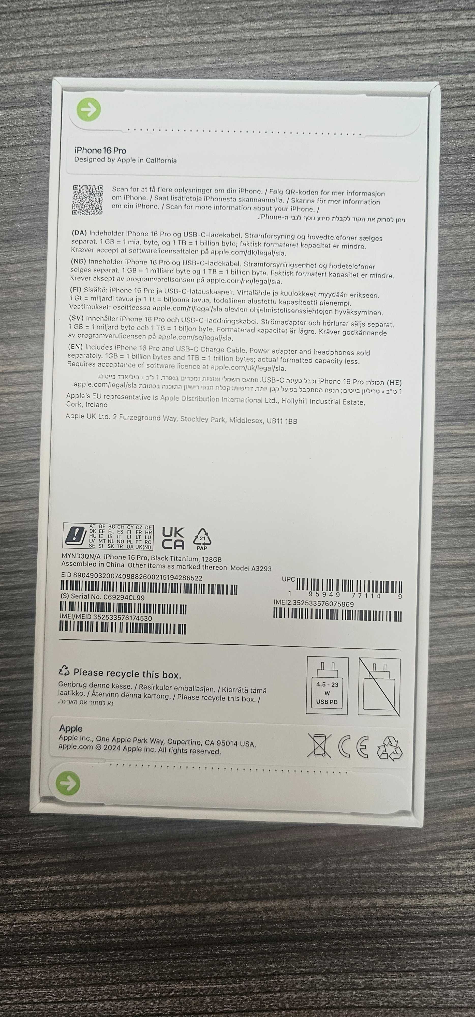 iPhone 16 pro max
