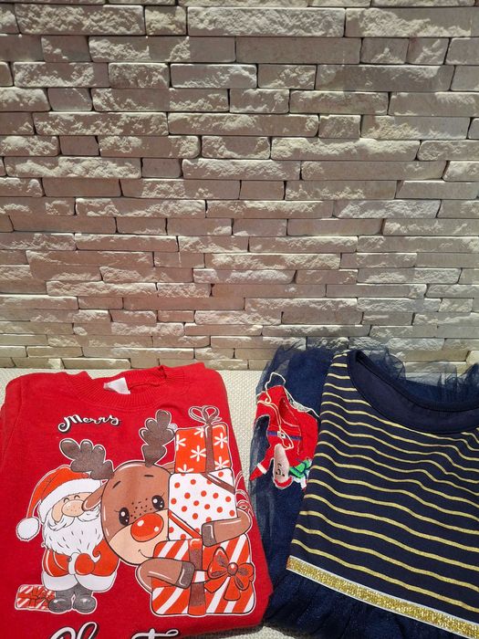 Коледна рокля за момиче 5-6 г