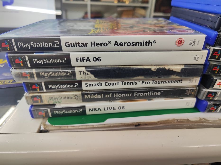 Лот 17 броя игри за пс2 sony playstation ps2