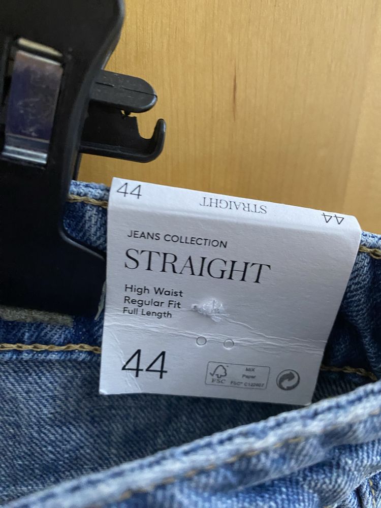 Jeans femei albastru 44