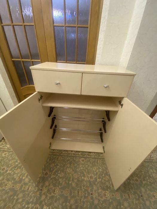 Обувной шкаф напольный материал МДФ