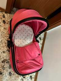 Бебешка количка Lorelli Alba Classic, Candy Pink