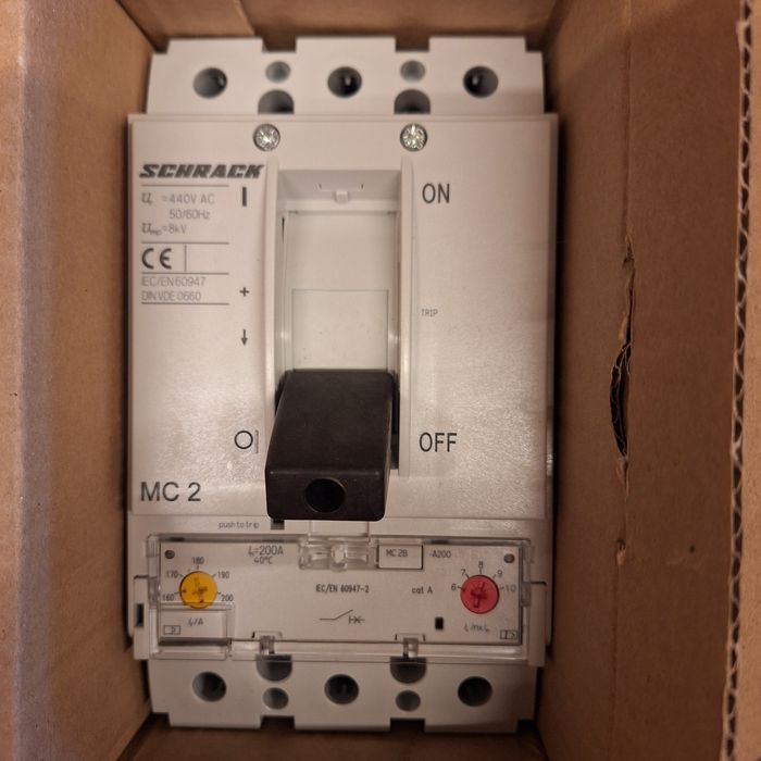 Schrack usol 250A si 200A