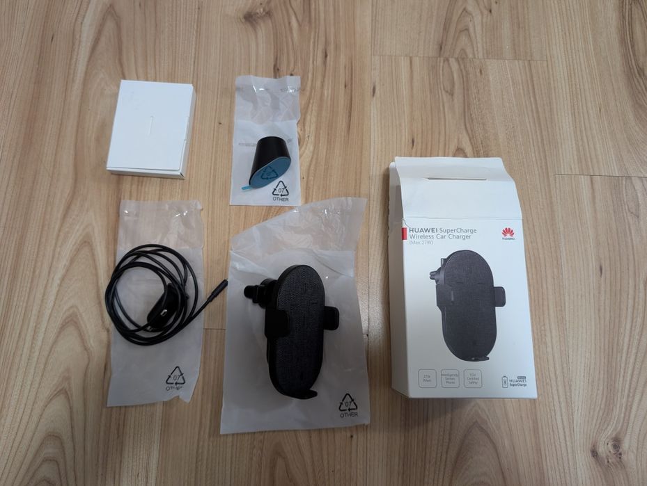 Suport Auto Huawei SuperCharge Wireless Car Charger CP39S  27W
