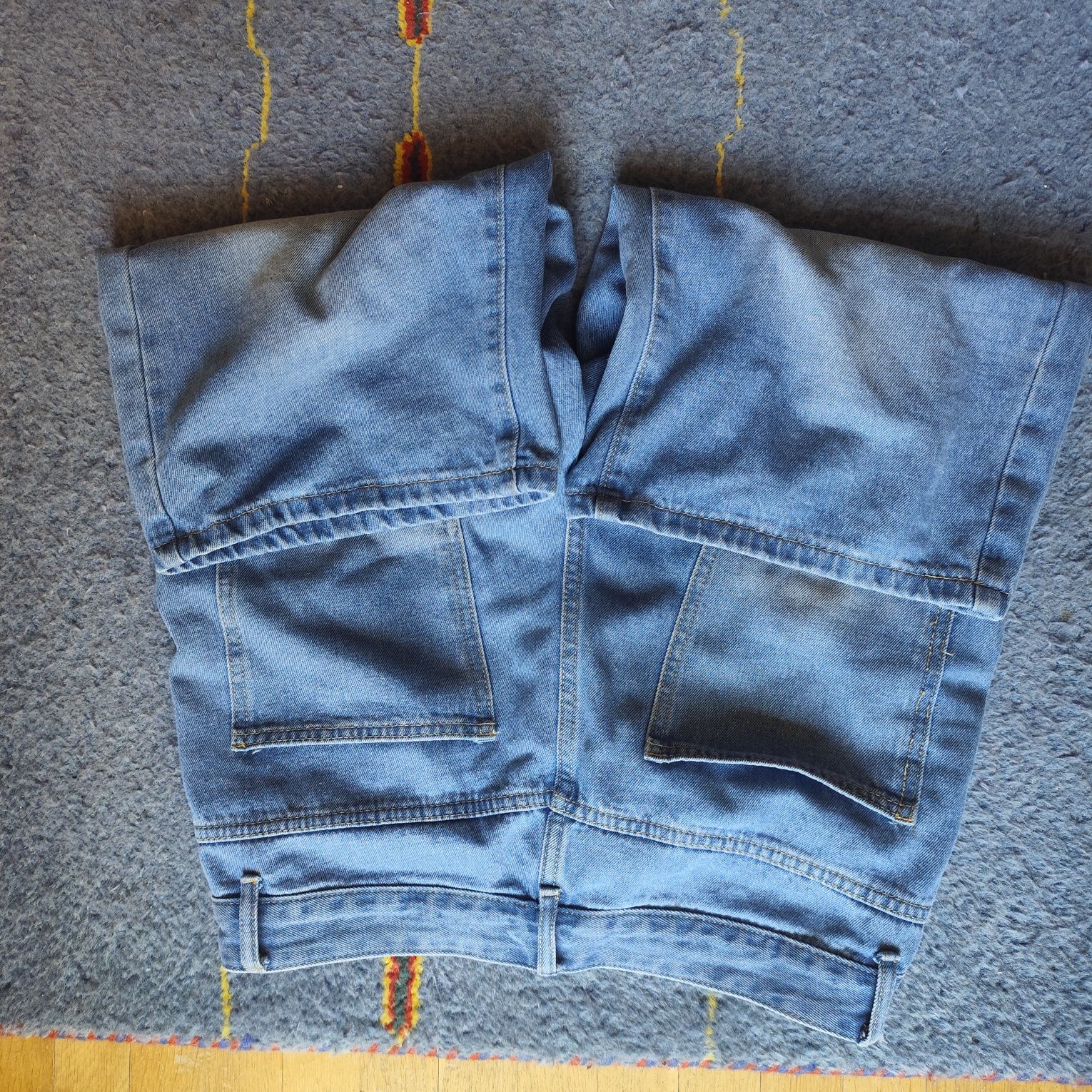 Baggy jorts - blue denim
