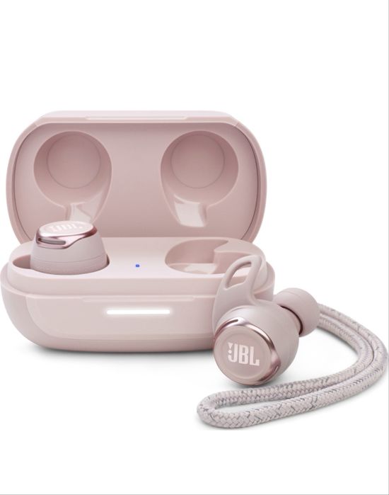 Căşti sport JBL Reflect Flow Pro, True Wireless, Noise Cancelling, Roz