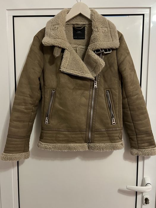 Бежаво зимно яке Зара
