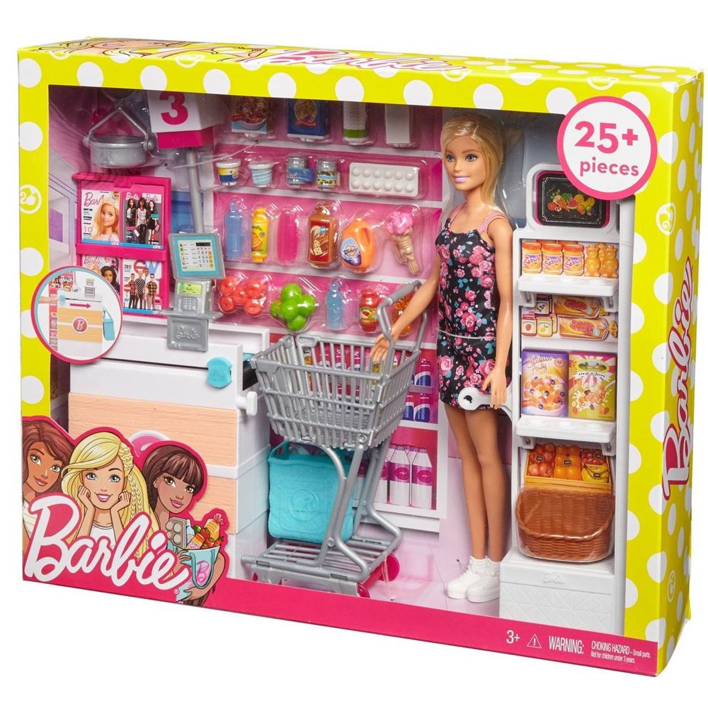 Набор Barbie супермаркет