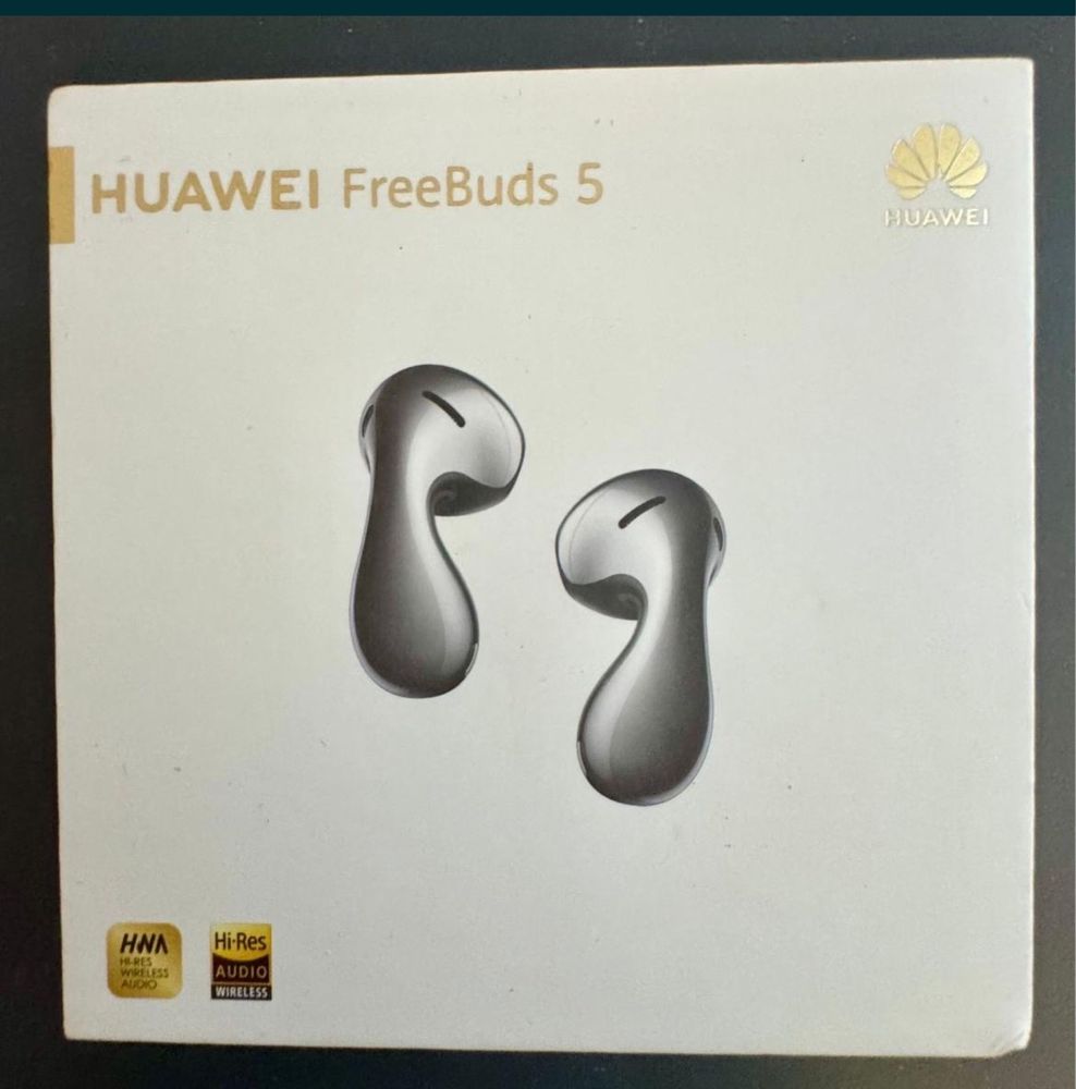 Casti wireless Huawei FreeBuds 5, Silver Frost  Noi Transport Inclus