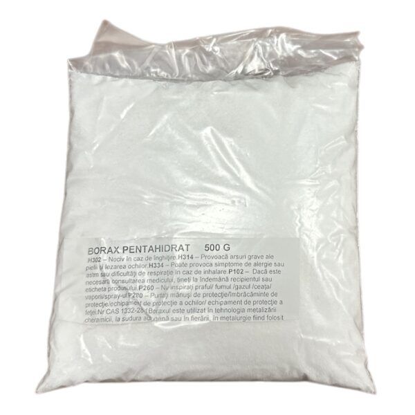 2 buc Borax pentahidrat pudra punga de 500 g