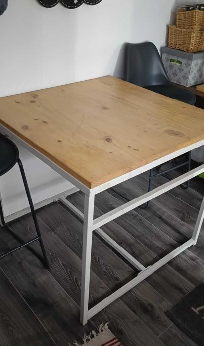 masa inalta de bucatarie, inalta, dimensiuni: 89(L)x89(l)x80cm (H)