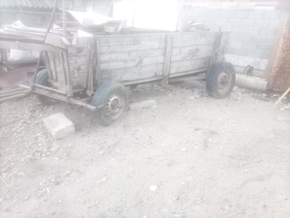 Vand axa remorca RM2 , car / caruta , grapă fier