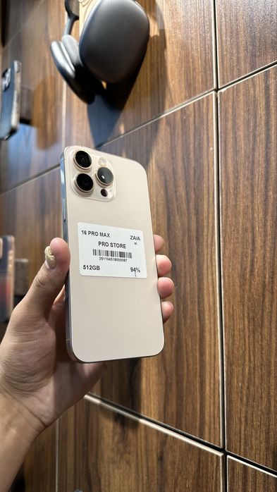 iphone 16 pro max 512gb 94% Dual Naxt va Nasiya savdo