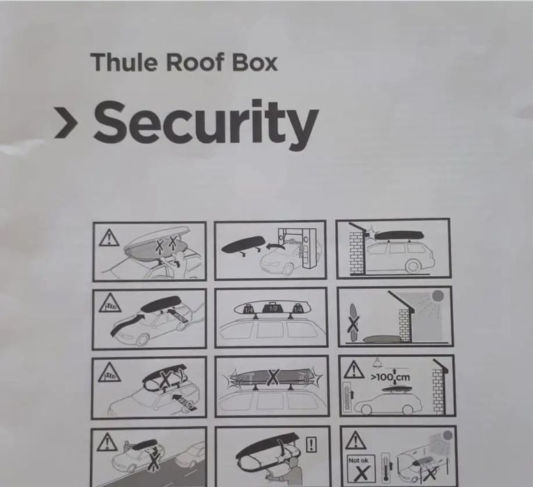 Vand portbagaj Thule