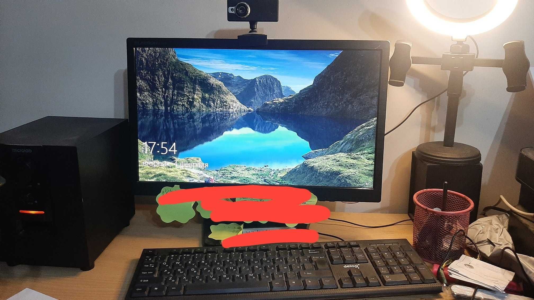 O'yinlar va montaj uchun DDR4 kompyuter