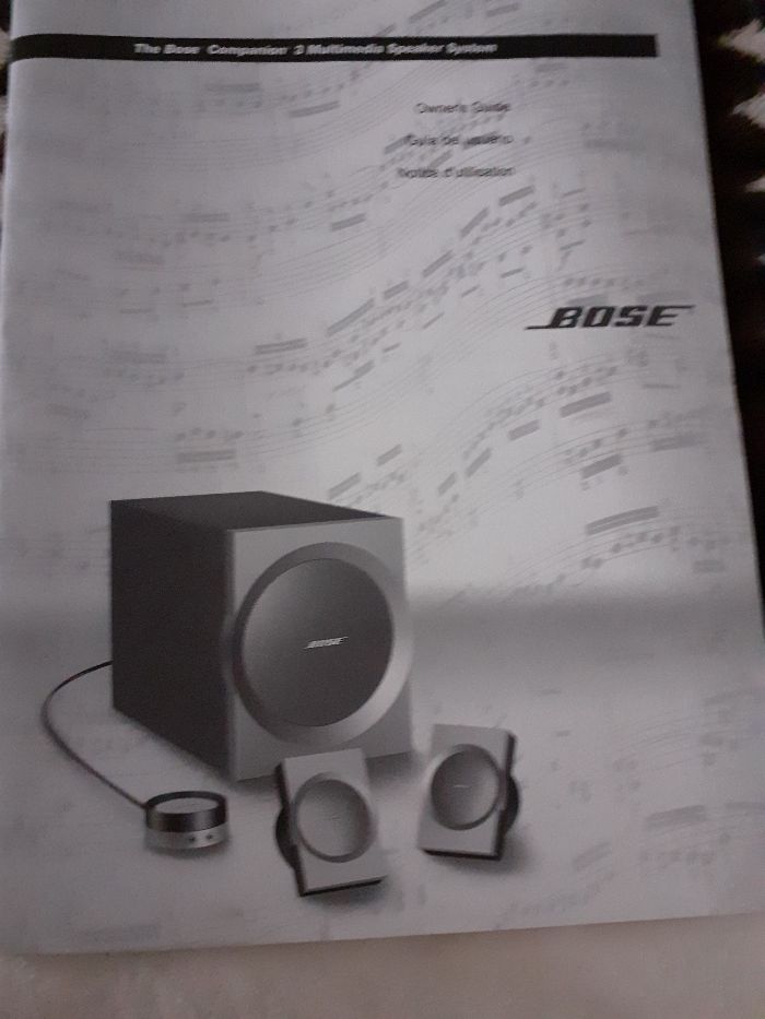 Bose sistem companion 3 OFERTA