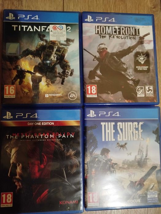 Продавам игри за PS4 TITANFALL 2,HOMEFRONT The revolution,THE SURGE..