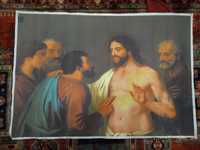 Принт на холсте, картина Иисус и Фома, Воскрешение