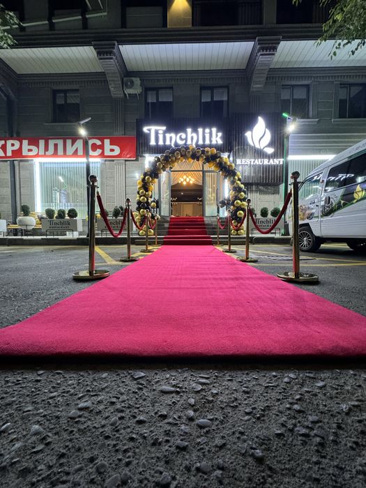 Оформление шарами для открытия.