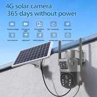 Камера видео наблюдения с солнечной батареей 5МП 4G